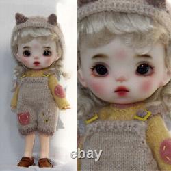 1/12 BJD Doll Cute Toy Full Set with Doll and Doll Clothes Handpainted Makeup