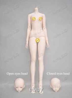 1/2 BJD Doll Faceup 30inch Girl Female Eyes Wig Dress Resin Toys Gifts FULL SET