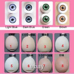 1/2 BJD Doll Faceup 30inch Girl Female Eyes Wig Dress Resin Toys Gifts FULL SET