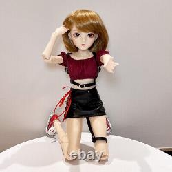 1/3 BJD 60cm Girl Doll Fashion Clothes Full Set Kids Toys Moveable Joints Body