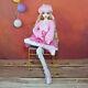 1/3 Bjd Doll 22 In Height Girl Doll Fashion Dress Hat Socks Shoes Full Set Toy