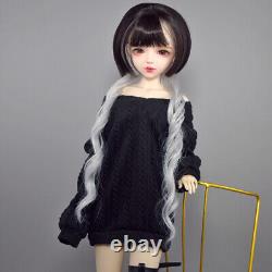 1/3 BJD Doll 22 inch Height Girl Doll Removable Sweater Shoes Wigs Full Set Toy