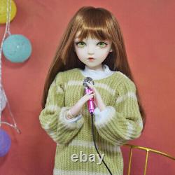 1/3 BJD Doll 24 in Height Girl Doll with Sweater Shoes Wigs Full Set Kids Toy