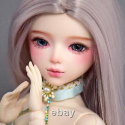 1/3 BJD Doll 56cm Height Body Handpainted Makeup Ancient Clothes Full Set Toy