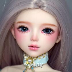 1/3 BJD Doll 56cm Height Body Handpainted Makeup Ancient Clothes Full Set Toy