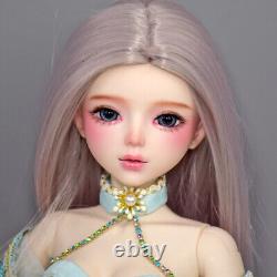 1/3 BJD Doll 56cm Height Body Handpainted Makeup Ancient Clothes Full Set Toy