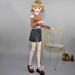 1/3 BJD Doll 56cm Height Large Girl Doll withClothes Skirt Shoes Wigs Full Set Toy