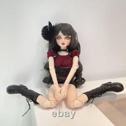 1/3 BJD Doll 60cm Girl Doll Body Fashion Clothes Shoes Full Set Toy Realistic
