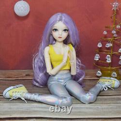 1/3 BJD Doll 60cm Girl Doll Toy Full Set Doll Body and Removeable Clothes Outfit