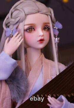 1/3 BJD Doll 60cm Girl Toys + Changeable Eyes + Wigs + Clothes Full Set Gifts