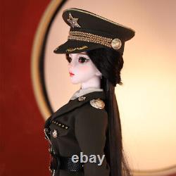 1/3 BJD Doll 62CM Height Girl Doll with Full Set Clothes Hand-painted Makeup Toy