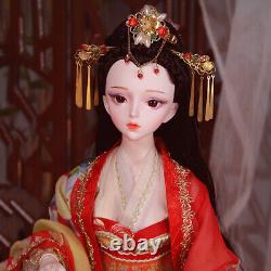 1/3 BJD Doll Ancient Style 24 inch Girl Doll Including Clothes Shoe Full Set Toy