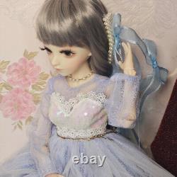 1/3 BJD Doll Ball Jointed Dolls Elegant Face Makeup Clothes Wigs Full Set Toy