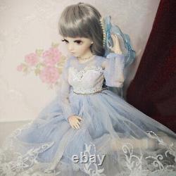 1/3 BJD Doll Ball Jointed Dolls Elegant Face Makeup Clothes Wigs Full Set Toy