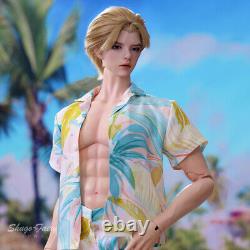 1/3 BJD Doll Boy Male Resin Ball Jointed Body Eyes Faceup Wig Full Set DIY Toy