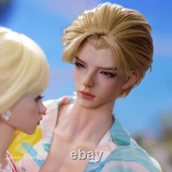 1/3 BJD Doll Boy Male Resin Ball Jointed Body Eyes Faceup Wig Full Set DIY Toy