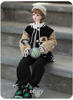 1/3 BJD Doll Boy Male Resin Ball Jointed Eyes Face up Wig Outfits FULL SET Toy