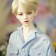 1/3 Bjd Doll Boy Male Resin Body +free Eyes +makeup Blonde Wig Hair Full Set Toy