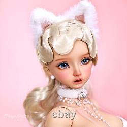 1/3 BJD Doll FULL SET Resin Jointed Body Eyes Wig Clothes Face Makeup Girl Toys