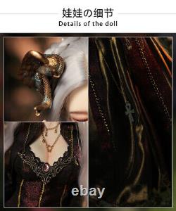 1/3 BJD Doll Fantasy Handmade Toy Gift Female Girl Resin Full Set Eyes Outfits