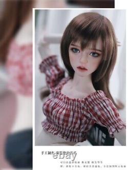 1/3 BJD Doll Fashion Girl Female Resin Eyes Wig Face Makeup Clothes Full Set Toy