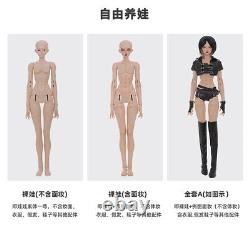 1/3 BJD Doll Female Muscle Girl Resin Eyes Wig Faceup Outfits Toys FULL SET GIFT