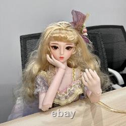 1/3 BJD Doll Full Set 62CM Height Girl Doll Kids DIY Toy Girl Birthday Gifts