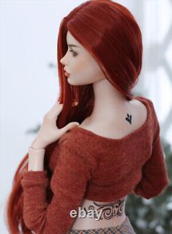 1/3 BJD Doll Full Set Resin Sexy Women Girl Makeup Clothes Handmade Toy Gift