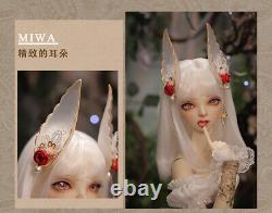 1/3 BJD Doll Handmade Pretty Girl Female Resin Movable Body Eyes Outfits Toys