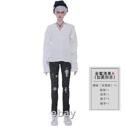 1/3 BJD Doll Handsome Cool Uncle Man Resin Figures Ball Jointed Face Makeup Toys