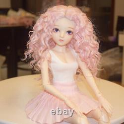 1/3 BJD Doll Joints Body Girl Doll Upgrade Face Makeup Vest Dress Full Set Toy