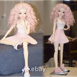 1/3 BJD Doll Moveable Joints Body 24 Girl Doll Upgrade Face Makeup Full Set Toy