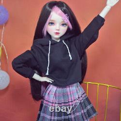1/3 BJD Doll Pretty 22 inch Height Fashion Girl Doll + Dress Shoes Full Set Toy