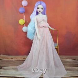 1/3 BJD Doll Princess Girl Doll with Dress Shoes Handpainted Makeup Full Set Toy