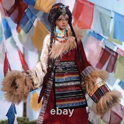 1/3 BJD Doll Resin SD Ball Joint Doll Tibetan Girl Ethnic Style Set Full Set Toy