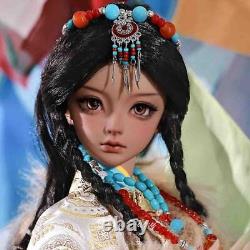 1/3 BJD Doll Resin SD Ball Joint Doll Tibetan Girl Ethnic Style Set Full Set Toy