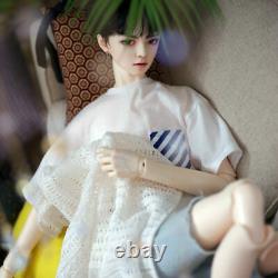 1/3 BJD Doll Sunshine Boy Male Resin Body Free Eyes Face Makeup Wig Full Set Toy