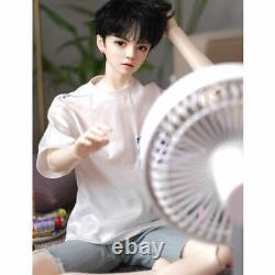 1/3 BJD Doll Sunshine Boy Male Resin Body Free Eyes Face Makeup Wig Full Set Toy