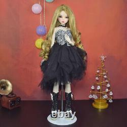 1/3 BJD Doll Toy 22 in Height Girl Doll with Dress Wigs Makeup Full Set Handmade