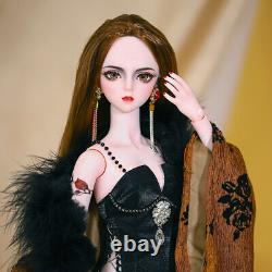 1/3 BJD Doll Toy 24 in Girl Doll with Fashion Clothes Shoes Hat Makeup Full Set