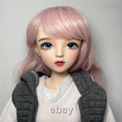 1/3 BJD Doll Toy 24 inch Girl Doll with Outfit Eyes Wigs Full Set Head Openable