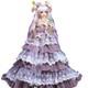 1/3 Bjd Doll Toy 24 Inch Girl Doll Withhandmade Dress Shoes Gradient Wigs Full Set