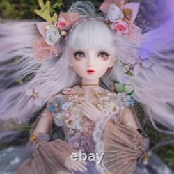 1/3 BJD Doll Toy 24 inch Girl Doll withHandmade Dress Shoes Gradient Wigs Full Set