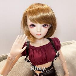 1/3 BJD Doll Toy 24 inch Height Girl Doll 18 Joints Body and Full Set Outfits