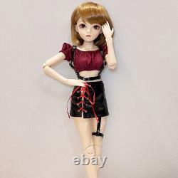 1/3 BJD Doll Toy 24 inch Height Girl Doll 18 Joints Body and Full Set Outfits