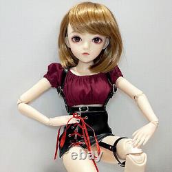 1/3 BJD Doll Toy 24 inch Height Girl Doll 18 Joints Body and Full Set Outfits