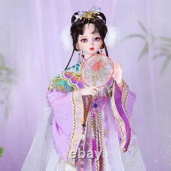 1/3 BJD Doll Toy 24 inch Height Girl Doll Full Set Handmade Clothes Shoes Makeup