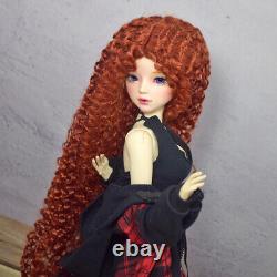 1/3 BJD Doll Toy 56cm Height Fashion Doll with Vest Dress Coat Shoes Full Set