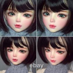 1/3 BJD Doll Toy 56cm Height Girl Doll + Sweater Dress + Shoes + Wigs Full Set