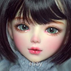 1/3 BJD Doll Toy 56cm Height Girl Doll + Sweater Dress + Shoes + Wigs Full Set